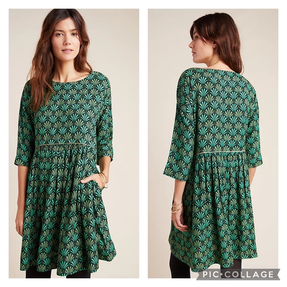 Anthropologie Magnolia Babydoll Tunic Dress